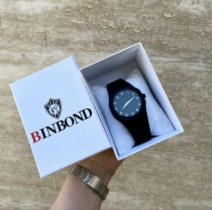 ساعت مچی بین‌باند کربنی اصلی BINBOND ضدآب ۱۰۰٪
