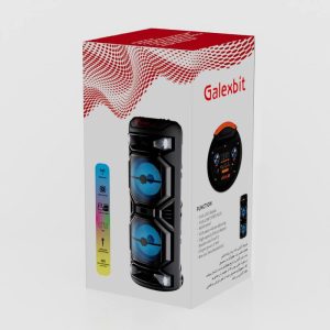 باند حرفه‌ای GALEXBIT D41 با صدای قدرتمند و نورپردازی LED